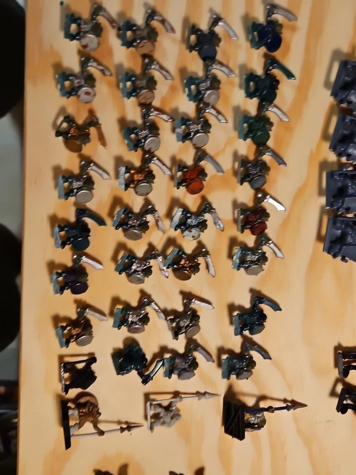 Gran Lote de Miniaturas Battle Masters MB GW Citadel Chaos Orc, HeroQuest Oldhammer Foto 4 de 4