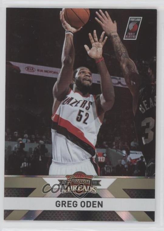 2010-11 Panini Threads Century Proof Gold 7/99 Greg Oden #71 fm0