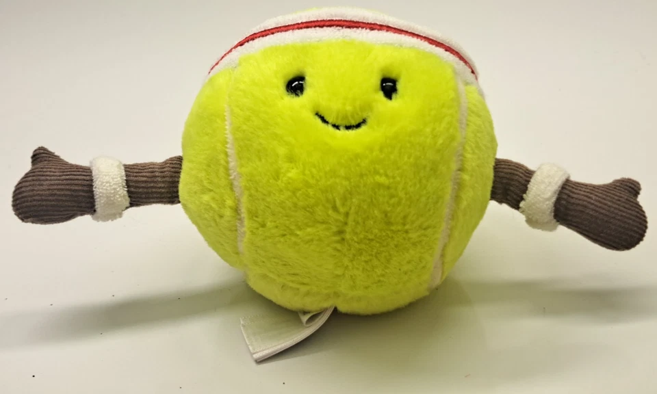Jellycat Amuseables Sports Tennis Ball Plush Toy - Image 2 of 4