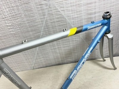 Vintage Bridgestone RADAC Aluminum Road Bike Frame Japan Classic F