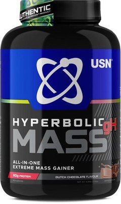 USN Hyperbolic Mass, 2000 g Dose, Chocolate