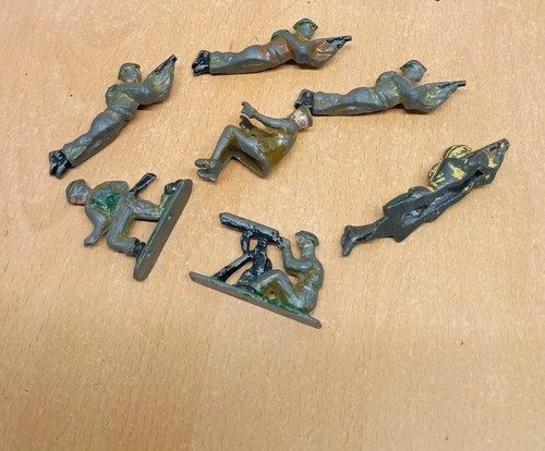 JOB LOT ANTIQUE LEAD SOLDIERS & MACHINE GUN MIXED LOT - Picture 12 of 23