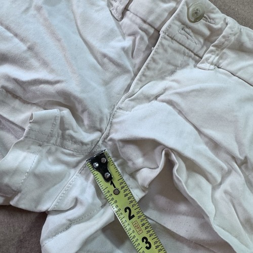 American Eagle Stretch White Denim Shorts Women's 00 - Picture 6 of 7