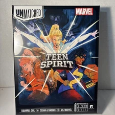 New! Marvel Unmatched Teen Spirit 2022 Board Game Squirrel Girl Cloak & Dagger