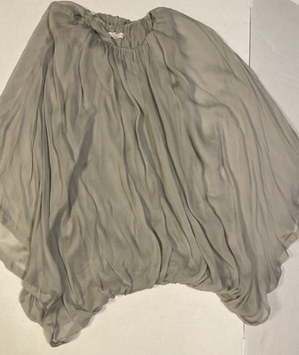 Baci Made In Italy Silk Top Medium See Pics Details/Wear