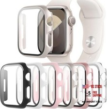 6-Pack Case Compatible 40mm Black/Transparent/Pink/White/Starlight/Rose Gold