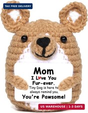 Funny Dog Gifts for Mom from Daughter Son, Mothers Day Birthday I Love Yo