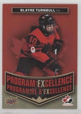 2025 Tim Hortons Team Canada Program of Excellence Blayre Turnbull #POE-14 10fm