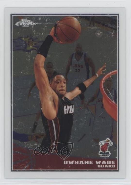 2009-10 Topps Chrome 697/999 Dwyane Wade #51 HOF 06o9