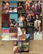 Lot of 17 Black Protagonist Romance Novels Paperback Arabesque, Dafina Books Etc