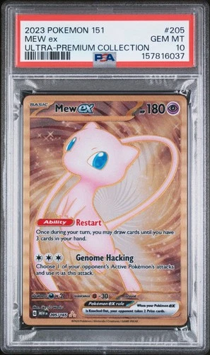 2023 Pokemon 151 Ultra Premium Coll. Mew EX #205 PSA 10 GEM MINT