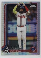 2025 Topps Chrome Prism Refractor Marcell Ozuna #250 1k7k