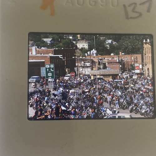 Vtg Lot Of 22 Harley Davidson Motorcycles 35mm Color Transparency Slides 1990s - Picture 16 of 21