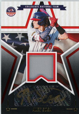 2025 PANINI USA STARS & STRIPES ALEX SOSA GOLD AUTO AUTOGRAPH GAME WORN JERSEY