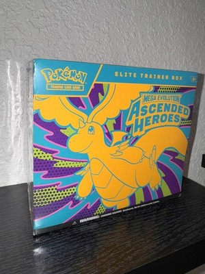 Pokemon Ascended Heroes Elite Trainer Box ETB SEALED 🔥 NEW (1 BOX