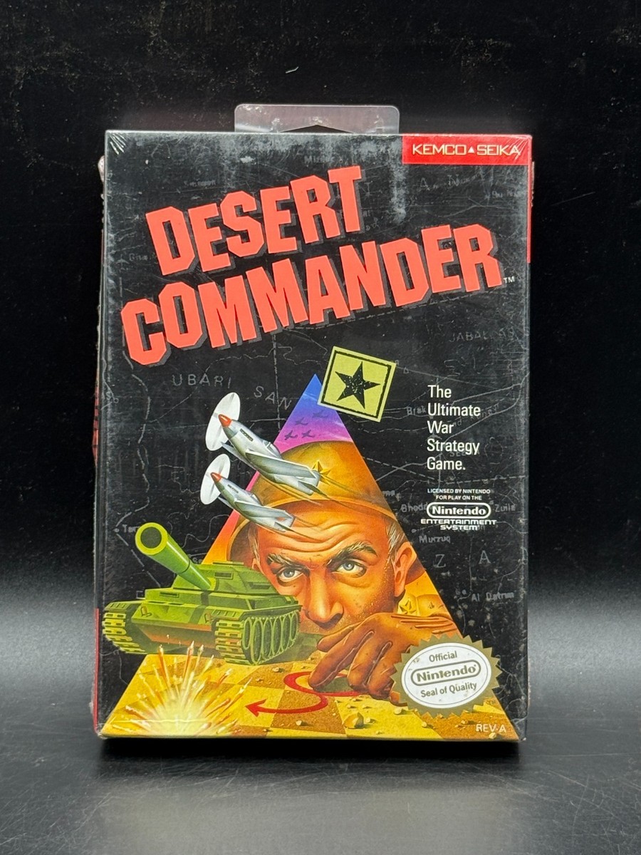 Desert Commander (Nintendo Entertainment System, 1989) for sale
