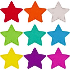 Seajan 108 Pcs Star Cutouts for Bulletin Board Chalkboard Paper Star Decor