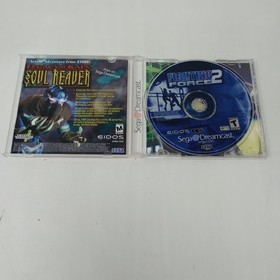 Fighting Force 2 (Sega Dreamcast) Disc, Case, & Manual