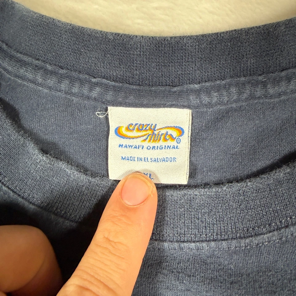 Crazy Shirts Ski Patrol Big Island Hawaii Camiseta Manga Larga Para Hombre XL Foto 4 de 4