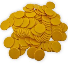 Lernchips gelb 21mm 100 500 1000 Stück Zähl...