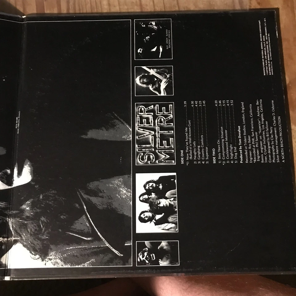 Silver Metre S/T 1970 Hard Psych/Rock LP OGPress Leigh Stephens Blue Cheer - Image 4 of 4