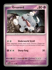 Greavard #105 Prices | Pokemon Scarlet & Violet | Pokemon Cards Greavard #105 Prices | Pokemon Scarlet & Violet | Pokemon Cards