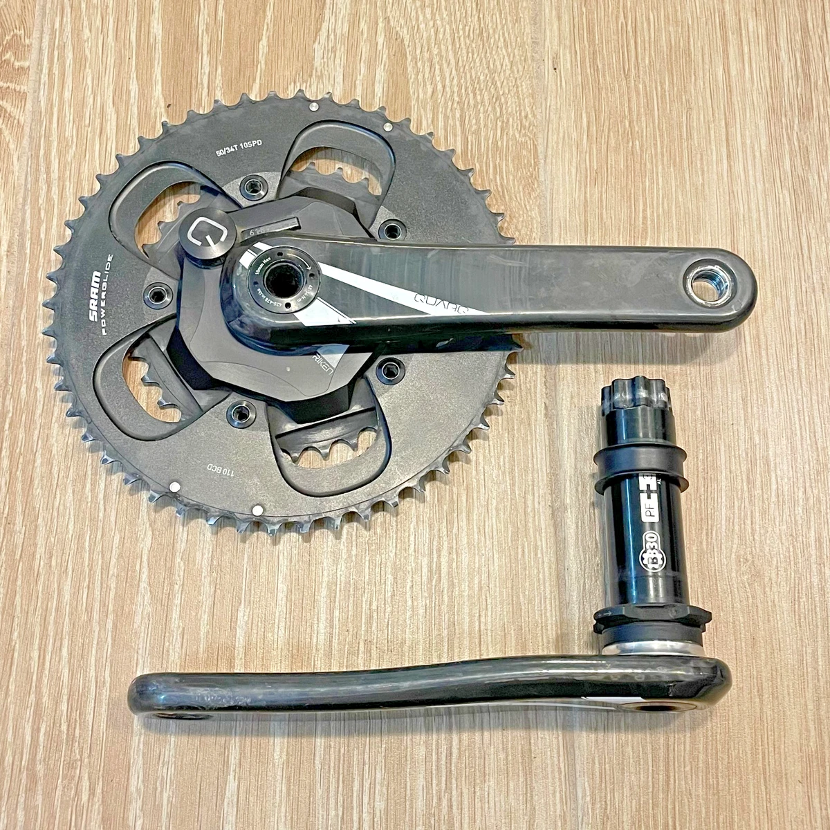 CinQo Saturn Quarq パワーメーター導入しましたQuarq Rotor 3D Power 