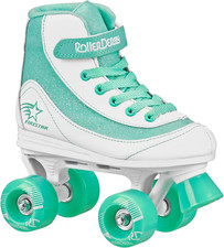Quad Roller Skates for Kids Boys Girls Sport Design with 54mm Urethane Wheels
