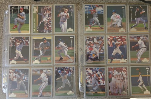 HUGE 280 Card Lot McGwire Sosa Jeter Griffey Topps Upper Deck Rookies + Binder - Picture 4 of 24