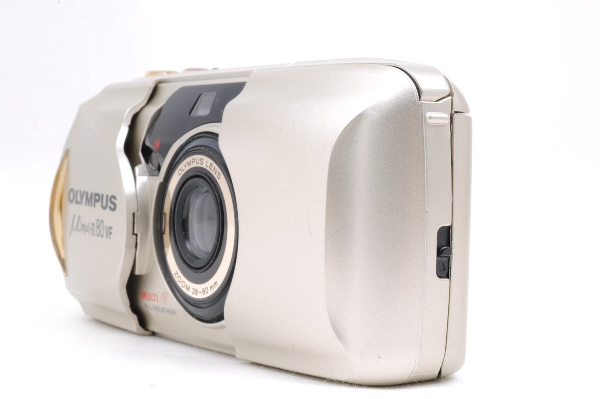 ❁完動品❁Olympus オリンパス mju ii 2 80 VF MINT ] Olympus μ Mju II 80 VF Point & Shoot 35mm Film Camera