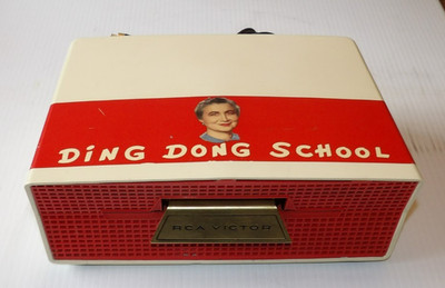 Vintage 1950s RCA Victor 6-JM-25 Ding Dong School 45 Record Player Working
