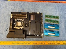 Asus Sabertooth Z77 Motherboard w/ Ram  CPU