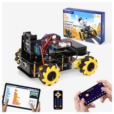 Robotics Kit for Kids Ages 8 12 12-16, Smart Robot Car Kit with 3MP Camera, S...