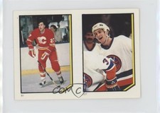 1986-87 O-Pee-Chee Album Stickers Pat Flatley John Tonelli Patrick #81-207 0b3