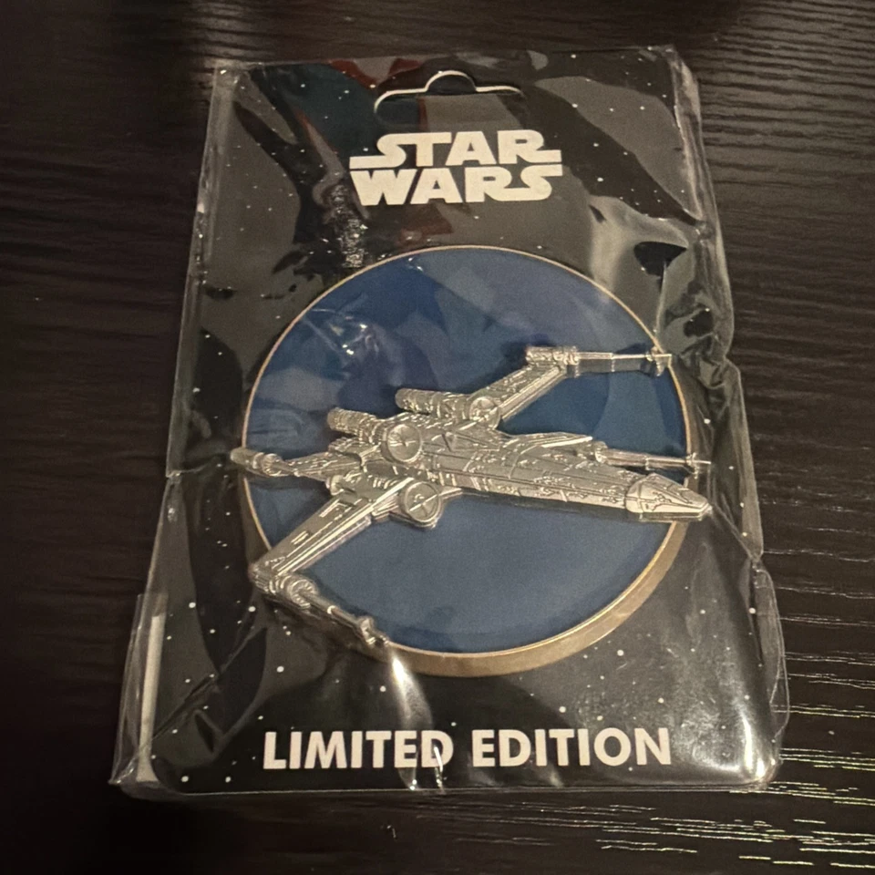 NEW 2017 D23 Expo Walt Disney Imagineering WDI Star Wars Luke X-Wing Pin LE 300 - Image 3 of 3