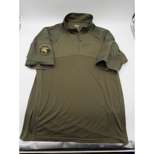 Condor Tactical Mens Olive Drab Green Short Sleeve Combat Shirt Size Large