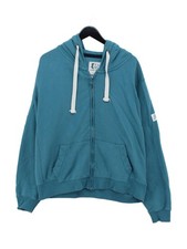 Lazy Jacks Men's Hoodie XXL Blue 100% Cotton Pullover