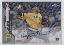 2020 Topps Chrome Rookie Auto Refractor 167/499 James Marvel #RA-JMA Auto 2a9