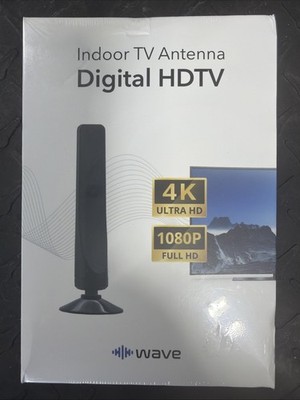 WAVE / WAVEMAX Indoor TV Antenna  Digital HDTV  4K Ultra HD & 1080P Full HD