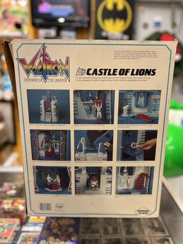 Voltron Panosh Place Castle of Lions 1984 de colección 100 % completo con caja - Imagen 20 de 23
