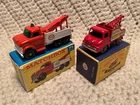 Lot Of 2 Matchbox/Lesney Vintage Wreck Trucks #13 & #71 W/Boxes