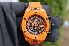 Hublot Big Bang Unico 42mm Orange Ceramic 441.CU.5910.RX Limited Edition of 250 12