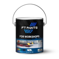 FT Paints 1.5L Kit Epoxy Gloss Finish Floor Paint For Workshops-All Colours