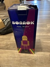 BONAOK Karaoke Microphone Bluetooth Wireless USB SD Card Record Song Mic Speaker