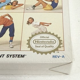 NEW Dance Aerobics Nintendo NES-GP Video Game Pak Factory Sealed REV-A JAPAN