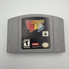 Vigilante 8 2nd Offense Nintendo 64 N64 Authentic Cartridge Tested Working