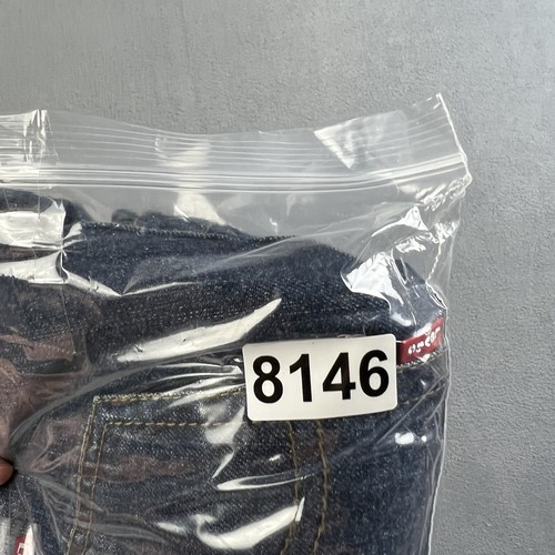 Levi's Shorts Donna 20 Blue Jean Denim Jorts 505 Regolar 30 W Skater Nuovi con etichette - Foto 11 di 13
