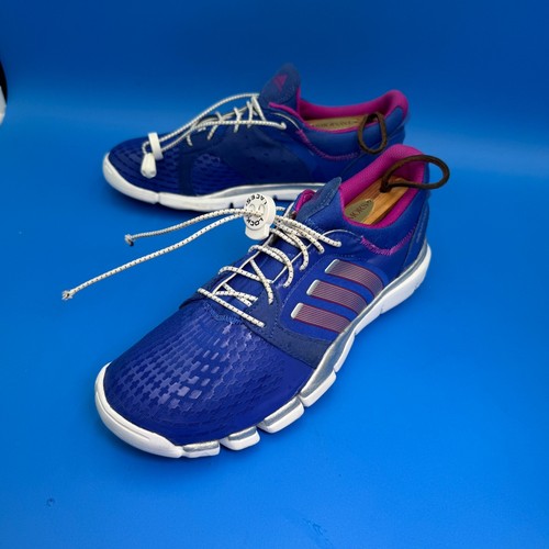 Adidas Sneaker Herren 7 Lock Schnürsenkel Turnschuhe Adipure Blau Laufschuhe Gym - Bild 2 von 10