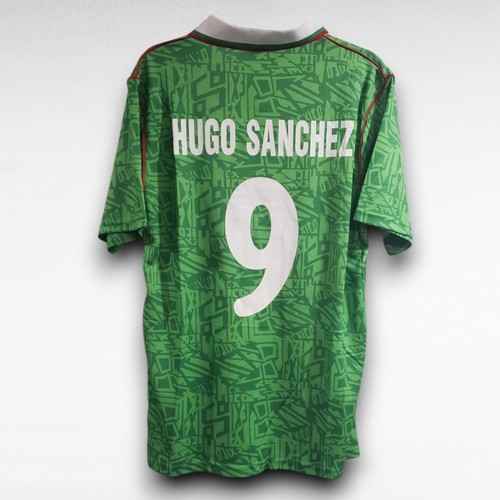 EL TRI - MEXICO National Team - World Cup 94 - Hugo Sanchez 9 - Large (USA-Med) - Picture 7 of 18