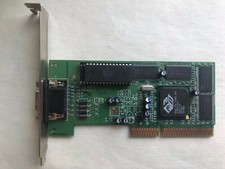 Video Card ATI 3D Rage Pro 8mb AGP VGA 00074 TESTED 
